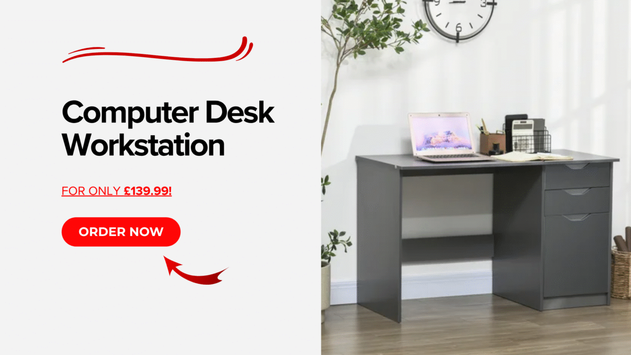 Computer Desk Workstation (3)