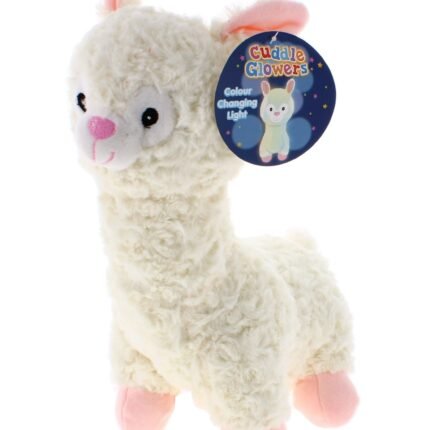 Cuddle Glowers Llama Teddy-min